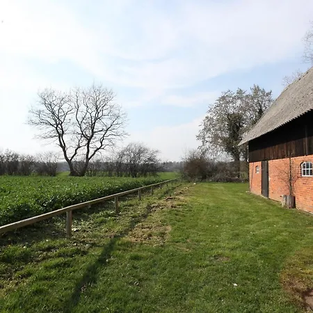 Reetdachkate Am Feldrand Mit Grandiosem Weitblick * Damlos