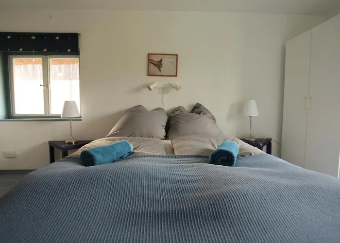 Reetdachkate Am Feldrand Mit Grandiosem Weitblick *