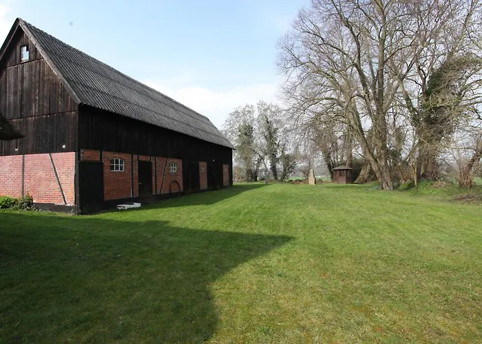 Reetdachkate Am Feldrand Mit Grandiosem Weitblick Damlos