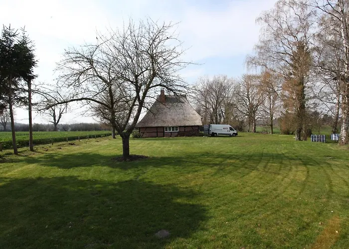Reetdachkate Am Feldrand Mit Grandiosem Weitblick *