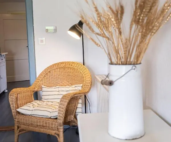 Reetdachkate Am Feldrand Mit Grandiosem Weitblick Alpehytte Damlos